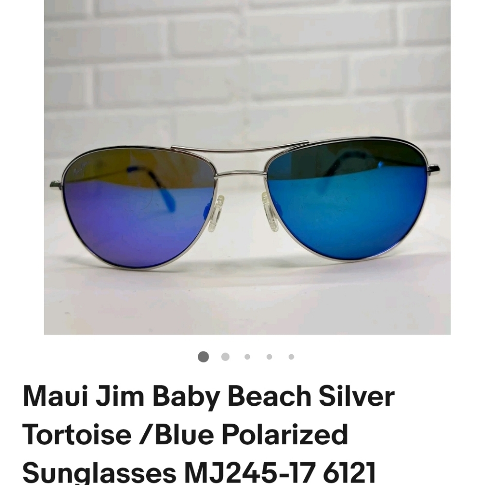 💦 GREAT PRICE 🌊 Maui Jim Baby Beach Polarized Sunglasses with case